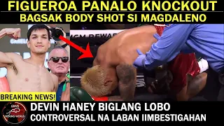 BREAKING NEWS:Brandon Figueroa Panalo Via Knockout Sa Round9 Bagsak Sa BODY SHOT Si Jessie Magdaleno