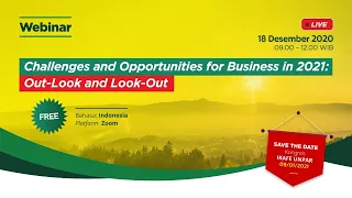 Webinar "Challenges and Opportunities for Business in 2021: Out-Look and Look-Out"