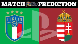 FIFA 22 | Italy Vs Hungary | UEFA Nations League 2022 | Prediction | PS5