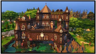 Vampire Castle  |  Sims 4 Speed Build | No CC