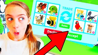 ONLY TRADING LEGENDARY PETS in ADOPT ME Gaming w/ The Norris Nuts