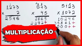 COMO FAZER CONTA DE VEZES? Multiplicação muito fácil!