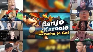 GAMERS REACTIONS TO BANJO KAZOOIE IN SMASH ULTIMATE