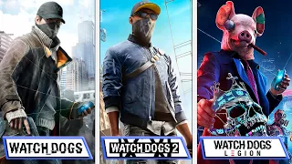 Watch Dogs Legion | Saga Evolution | Graphics & Details Comparison | 2014 - 2020