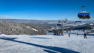Kotelnica Białczańska Ski Resort, Poland - January 2022