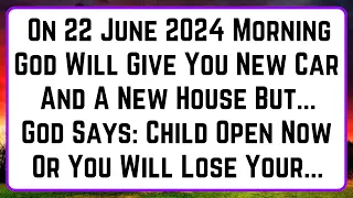 11:11😇God Says, Your Hands Will Receive HUGE Amount Of Money On 1 June 2024... | God Message Today