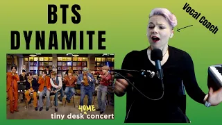 BTS Dynamite New Zealand Vocal Coach Reaction and Analysis