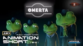 CGI 3D Animated Short Film "OMERTA" Comedy Action Animation by Supinfocom