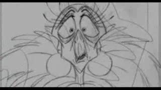Emperor's New Groove - Dining Room Scene Rough Animation