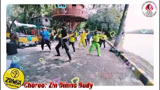 ZUMBA Abang Jago Bersama Klub Jantung Sehat || Wana Griya Parung Bogor || 11 April 2021 #zumba