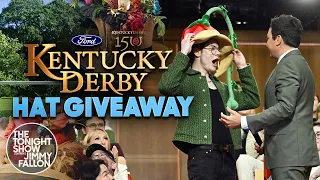 Day Three of Kentucky Derby Hat Week in Partnership with Ford | The Tonight Show