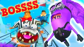 Minion Rush BOSS : Despicable Me 2: Minion Rush VILLAINTRILOQUIST BOSS Fight Angry Minion #2