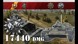 World of Tanks / T-100 LT .. 17440 Spot Damage