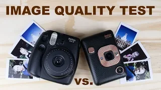 Instax Mini LiPlay vs. Mini 8 9 - Image Quality Test