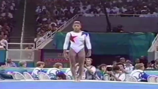 Dominique Dawes - USA - 1996 Atlanta Olympic - FX - All Around - HD FULLSCREEN