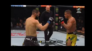 БОЙ: Хамзат Чимаев vs Гилберт Бернс на UFC 273 / Обзор Боя Gilbert Burns vs Khamzat Chimaev