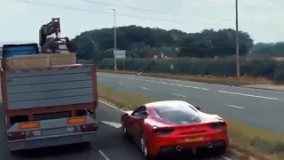 Ferrari escape from police