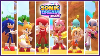 Sonic Dream Team [Apple Arcade] - All Idle Animations [REUPLOAD]