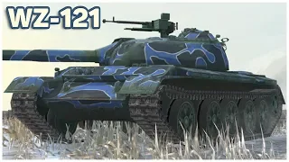 WZ-121 • CHINESE BEAST • WoT Blitz Gameplay