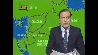 Tg 1 Ore 20.00 del 06 Gennaio 1986