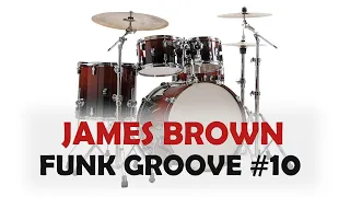 James Brown Drums Funk Groove #10 - I Got The Feeling. Fast and Slow Tempo & Play Along