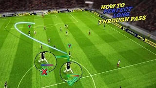This Is Secret - How To Long THROUGH PASS Efootball 2023 Mobile