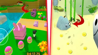 Super Bear Advanture Gameplay Walkthrough found secret place and three hidden eggs.