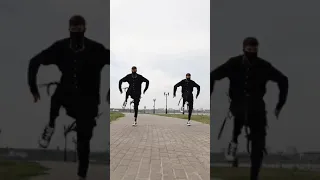 оригинальный звук - alones125 Twins Shuffling 😎🔥 Neon mode 😱💥 #tuzelity Tuzelity new tiktok video