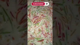 Colored vermicelli | Rangeen Seviyan 💗🌈