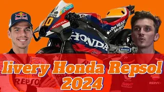 Honda Repsol MotoGP 2024 new look