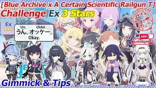 Blue Archive - Challenge Ex 3 stars - A Certain Scientific Record of Youth #bluearchive #railgun