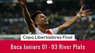 River Plate vs Boca Juniors (3-1)●Copa Libertadores Final 2018●Santiago Bernabeu