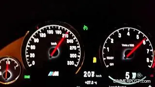 F80 BMW M3 0-250 (155mph) Acceleration (Launch Control)