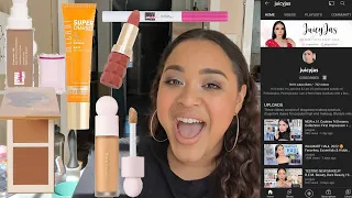 FULL FACE OF JUICYJAS FAVORITES! // THE BEST MAKEUP PRODUCTS EVER!!