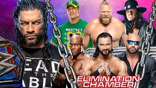 Battle Of The Heavyweights In Elimination Chamber - Winner Faces Roman Reigns WWE 2K22