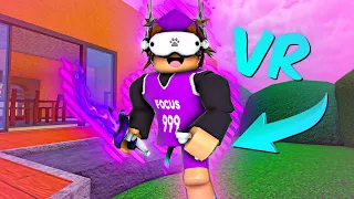 I Played MM2 in VR for 24 HOURS.. 😂 (Murder Mystery 2) *Funny Moments*