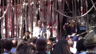 The Pandoras-I WANT HIM-Live @ Burger Boogaloo, Mosswood Park, Oakland, CA, July 4, 2015