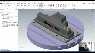 MASTERCAM 2022 New Multi-Axis Unified Toolpath Webinar - Part 1
