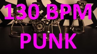 130 BPM - PUNK - 4/4 Drum Track - Metronome - Drum Beat