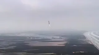 SpaceX Starship SN15 Test Flight (aerial view from México)