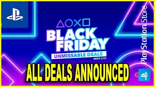 PSN BLACK FRIDAY SALE 2021 | All Deals Announced  - Playstation Store Black Friday Deals