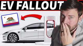 EV & Tesla sales are FALLING in California // How will the state go Fully ELECTRIC?!