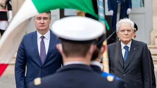 Mattarella incontra S.E. il Signor Zoran Milanović, Presidente della Repubblica di Croazia