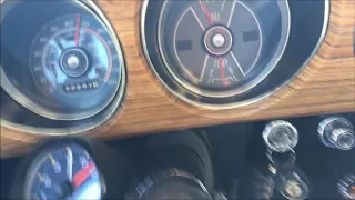 1969 Mustang 351 4V Mach 1 acceleration on the road