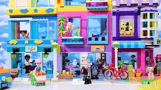 Now it's a thriving metropolis! Lego Friends Main Street Building build & review | Part 3