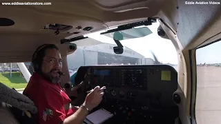 Como se controla un avión en tierra.