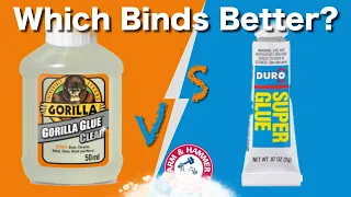 Gorilla Glue vs. Super Glue with Baking Soda: Ultimate Holding Power Test!