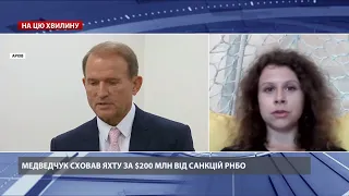 Медведчук сховав яхту за 200 мільйонів доларів від санкцій РНБО