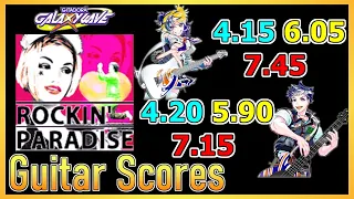 [GITADORA GuitarFreaks] ROCKIN' PARADISE - Guitar & Bass Scores