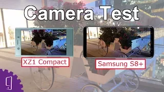 Sony XZ1 Compact and Samsung S8+ Camera Comparison Test | Camera Distortion  Test